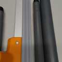 Rubber Floor Squeegee for Concrete Floor, Tile Floor, Metal Aluminium Heavy Duty Garage Shower Floor Squeegee Broom for Removing Water, Commercial Scrubber Mop with Extendable Long Handle (Gray)