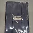 New Amazon Fire HD 10 Tablet Case(Only Fit 13th Gen, 2023 Release), Sanyetral Premium PU Leather Trifold Stand PC Clear Back Cover Case with Auto Wake/Sleep, Not for Nokia iPad Samsung -Navy Blue