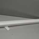 BlindsAvenue Cellular Honeycomb Cordless Shade, 9/16" Single Cell, Light Filtering, White, Size: 36.5" W x 72" H