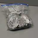 36 Pcs New Year Beads Necklaces with Pendant Black Silver Happy New Year Beads Necklaces for 2026 New Years Eve Party Favors Supplies, 12 Styles