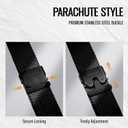 Braided Stretchy Solo Loop Compatible for Apple Watch Ultra 2 Band 49mm 46mm 45mm 44mm 42mm 41mm 40mm 38mm Men Women, Nylon Sport Bands with Parachute Buckle for iWatch Series 11 10 9 8 7 6 SE 5 4 3 (Black/Army Green)