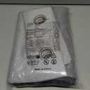 Yakamok 84 Inch Length Gray and Greyish White Gradient Color Ombre Curtains for Bedroom, Room Darkening Thermal Insulated Grommet Window Drapes for Living Room (2 Panels, 52x84 Inch)