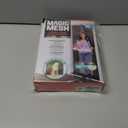 Magic Mesh Deluxe, Black | Magnetic Screen Door, Heavy Duty, Magnetic Closure, Door Net, Patio Screen, Sliding Door Screen, Bug Screen for Doorways, Kid & Pet Friendly | Size 39" x 83" (Pack of 1)