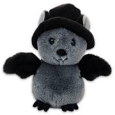 11in Bat With Hat Plush