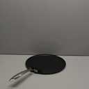 NutriChef 12 Inch Crepe Pan Non Stick, Ideal for Pancakes, Dosa & Tortillas, Hard-Anodized, Dishwasher Safe