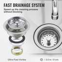 VEVOR Stainless Steel Prep & Utility Sink, 1 Compartment Free Standing Small Sink Include Faucet & legs, 21"x18" Commercial Single Bowl Sinks for Garage, Restaurant, Kitchen, Laundry