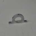 Aluminum Universal Steering Billet 2" Steering Column Keyed No Drop Mount for Most Common Fit for GM GMC Chevy Dodge Ford 2" Hole Brushed Underdash Mount River Clamp