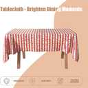 Stylish Washable & Waterproof 4th of July Tablecloth - Perfect Patriotic Decorations for Your Table, Ideal Among 5th of July Accessories and Festive Fourth of July Decorations (70" x 84" (Rectangular))