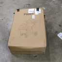 Foldable Double Pet Stroller for 2 Small Medium Cats Dogs, Lightweight Single and Double Integrated Pet Stroller with Detachable Carriers (Black)