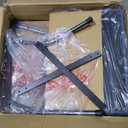 Office Star Products Bariatric Big and Tall Medical Office Chair with Oversized 29 Inch Wide Seat and Sturdy Metal Frame with Back Reinforcement, 500 Pound Limit, Dillon Blue Faux Leather Fabric