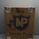 Nordic Pure 20x25x4 (19_1/2 x 24_1/2 x 3_5/8) Pleated MERV 12 Air Filters 2 Pack