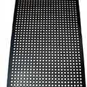 New Star Foodservice 533517 Commercial Grade Grease Resistant Anti-Fatigue Rubber Floor Mat, 36" x 60", Black