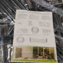 12 Panel No Dig Decorative Garden Fence with Gate - 42in H x 26.5 ft L, Tall Animal Barrier for Dogs Rabbits, Rustproof Metal Wire Panels for Yard, Patio, and Outdoor Border Use