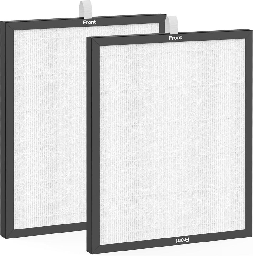 TL2867 Replacement HEPA Filter Compatible with MOOKA TL2867 Air Cleaner Purifier, 2 Packs