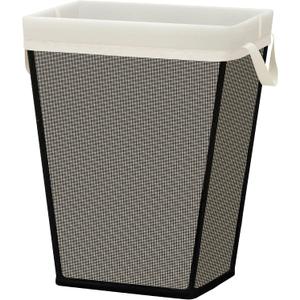 STO STO Laundry Basket 75L, Space-Saving Laundry Hamper for Small Spaces, Freestanding Clothes Hamper with Iron Frame, Removable Washable Liner, Laundry Organizer for Bedroom, Bathroom, Dorm, Beige
