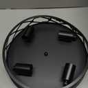 4-Light Farmhouse Ceiling Light Fixture,14 inch Hallway Lighting Fixtures Ceiling,Light Fixtures Ceiling Mount for Kitchen,Entryway,Hall,Bedroom E26 Base