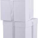 Elephant-package 8.7" Medium Birthday Gift Boxes with Lid and Ribbon, Square Gift Boxes - 4 Pcs (White), Bridal Showers, Weddings, Baby Showers, Party Favor Boxes