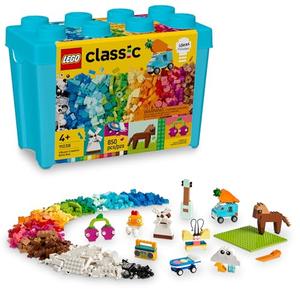 LEGO Classic Vibrant Creative Brick Box Building Blocks - Sensory & Learning Toys for Boys & Girls, Ages 4+ Years - Pretend Play Preschool Toys - Gift for Birthdays - 11038