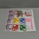 JOYIN 16 Pcs Christmas Diamond Art Ornament Kit, 5D Painting DIY Diamond Craft with Keychains, Xmas Rhinestone Art Activities for Kid Adult, Holiday Party Favors, Family Decor, Classroom Game (Age 8+)