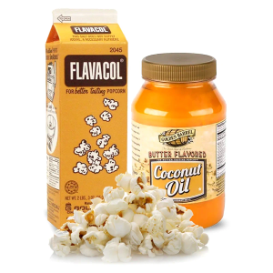 Perfectware 35oz Popcorn Salt and 32oz Butter Flavored Coconut Oil, (PW-Season-Salt Set-2) 02/19/2026