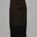 CHRLEISURE Women's Fleece Lined Tights - Fake Sheer Warm Pantyhose Thick Winter Leggings (Medium-Large, Pantyhose Translucent Dark Brown, 300g)