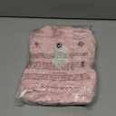 Pink Flower Pillow, Cute Decorative Flower Shaped Throw Pillow with Faux Rabbit Fur, 14.9" Soft Flower Plush Throw Pillow Floor Pillows Room Dcor for Bedroom Living Room