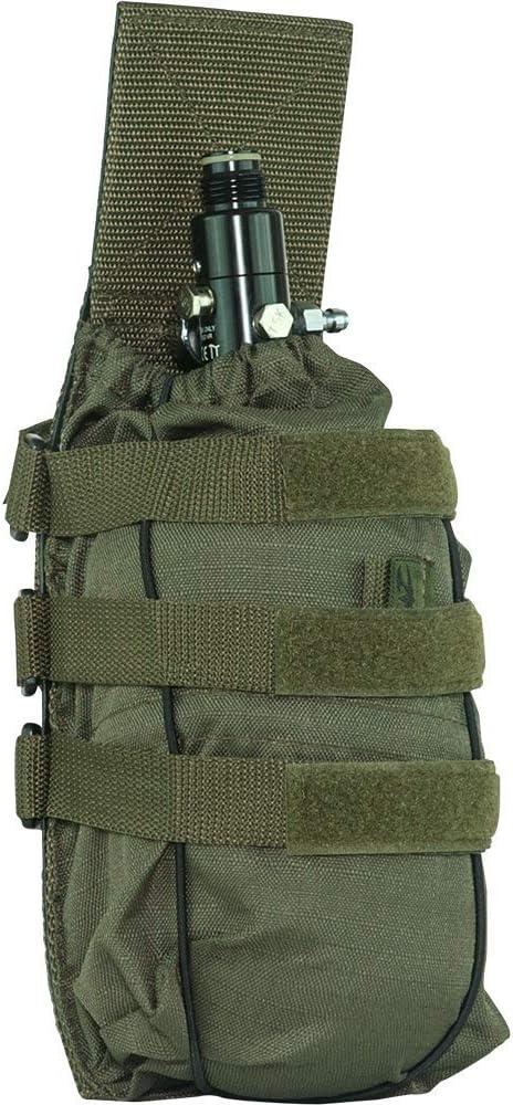 Valken Paintball Universal Tank Vest Pouch (One Size, Olive)