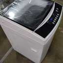 BLACK+DECKER 3.0 Cu. Ft. Portable Washer, 26.5 lb. Capacity Washing Machine, 6 Cycles, Quick Connect Sink Adapter and Drain Hose Included, Transparent Lid & LED Display, BPW30MW, White