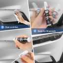 Red Alert/Scarlet Red(A20) for Nissan Touch Up Paint Pen, 2 in 1 Car Scratch Remover with Pen Tip and Brush, Precise Color Match for Car Paint Scratch Repair, Quickly and Easily Fix Chips and Nicks (EXP 08/31/28)