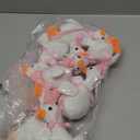 Vertintong 7 Pcs Silly Goose Plush Stuffed Animal Toy Birthday Decorations 8 inch One Silly Goose Baby Shower Party Favor Soft Duck Stuffed Animal with Birthday Hat for Girls Funny Party Supplies