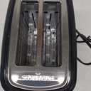 Toastmaster 2-Slice Cool Touch Toaster, black with stainless accent