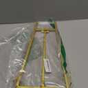 Leinuosen Metal Easel Stand 16.5" H x 8.7" W x 4.3" D Table Top Easel Stand for Display Tripod Art Picture Mirror Modern Plate Holder for Display Book Photo Wedding Sign(Gold,1 Pcs)