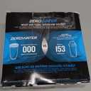 ZeroWater Official Replacement Filter - 5-Stage 0 TDS Filter Replacement - System IAPMO Certified to Reduce Lead, Chromium, and PFOA/PFOS, 2-Pack, White