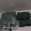 Hearth & Harbor Bathroom Rugs, Chenille Bath Mat - Machine Washable Bath Mats for Bathroom Non-Slip Backing Rubber, Quick Dry Bathroom Mat (Hunter Green)