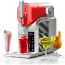 Chillux Frozen Drink Maker for Home Bar | Digital Display Slushie Machine, Margarita & Cocktail Slush Maker | Quiet Operation, Easy Clean, 6 Preset Modes, 4-Hour Cooling for Parties & Family Fun