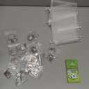 Bucherry 60 Pieces Soccer Party Favors, Includes 20 Soccer Keychains 20 Drawstring White Organza Bags 20 Thank You Tags for Adults Sports Theme Birthday Party Supplies