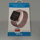 STAINLESS STEEL MESH BAND FOR USE WITH FITBIT VERSA ROSE GOLD