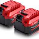 Upgrade 8.0Ah Replacement for Craftsman 20V Battery V20 Lithium ion Batteries Compatible with Craftsman 20 Volt Cordless Power Tools CMCB205 CMCB204 CMCB206 CMCB202 CMCB201B0GGGVH6WNB0GGGVH6WN,2Pack