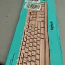 Logitech MK270 Wireless Keyboard and Mouse Combo for Windows, 2.4 GHz Wireless, Compact Mouse, 8 Multimedia and Shortcut Keys, 2-Year Battery Life, for PC, Laptop - Rose