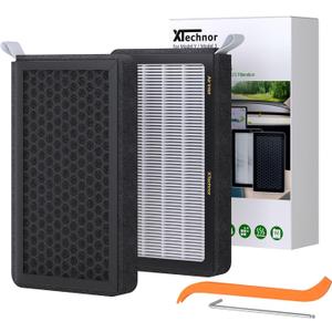 HEPA Air Filter for Model Y Model 3 2016-2025, 2 Pack Cabin Air Filter with Activated Carbon
