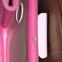 W WEYLAN TEC Freestanding Large Foldable Bath Tub Bathtub for Petite Adult Children Baby Toddler Pink
