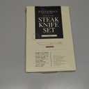 Bellemain Premium Steak Knives Set of 4, Kitchen Knife Sets with Steel Blades for Precise Cutting, Lightweight Steak Knife Set Stainless Steel & Durable, Serrated Steak Knives Dishwasher Safe