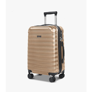 Feybaul 20Inch Hard Case Luggage Carry On Luggage Lightweight With Spinner Wheels Rolling Suitcase 22x14x9 Airline Approved PC+ABS With TSA Lock Hardshell Travel Carry On Size Hardside Suitcase,White