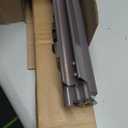 LazBlinds No Drill Blackout Roller Shades, 30" W x 48" H, Dark Coffee