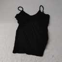 iGENJUN Tank Tops for Women 2025 Built in Shelf Bra Spaghetti Strap Summer Camisole U Neck Slim Fit Ribbed Sleeveless (Large)