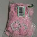 100 Pack Spandex Stretch Chair Sashes Bows Elastic Chair Cover Bands Ties with Buckle Slider for Wedding Party Banquet Birthday Restaurant Chairs Decorations (Pink)