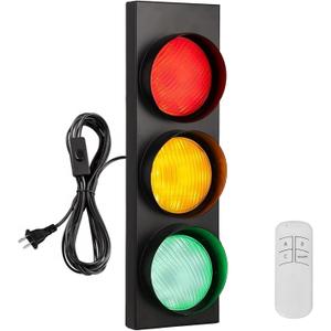 LED Stop Light with Remote Control, Plug in Traffic Light for Classroom