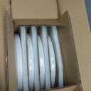 HaWare Dinnerware Sets, 12-Piece Plates and Bowls Set, Stoneware Dish Set for 4, Ceramic Dinnerware for Home Restaurant, Chip and Scratch Resistant, Microwave and Dishwasher Safe, Speckled White