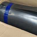 10ft x 100ft 10 Mil Black Plastic Sheeting Heavy Duty, LLDPE Vapor Barrier for Crawl Space Encapsulation, Moisture Barrier Film for Basement, Landscaping, Greenhouse & DIY (with Gloves), 10X100 FT - 10 MIL