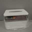 3-Tier Medicine Organizer - Portable Medicine Cabinet with Plastic Handle, Multipurpose Medical Box, Pill Organizer, Empty First Aid Kit for Home